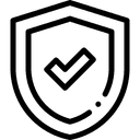 Shield with checkmark icon